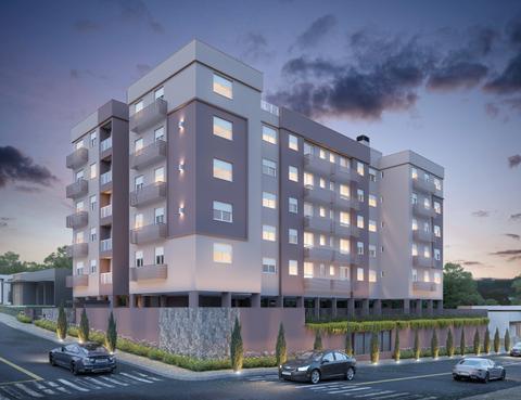 Apartamento à venda em Montenegro, Progresso, com 2 quartos, com 54.48 m², Garden Rose Residence